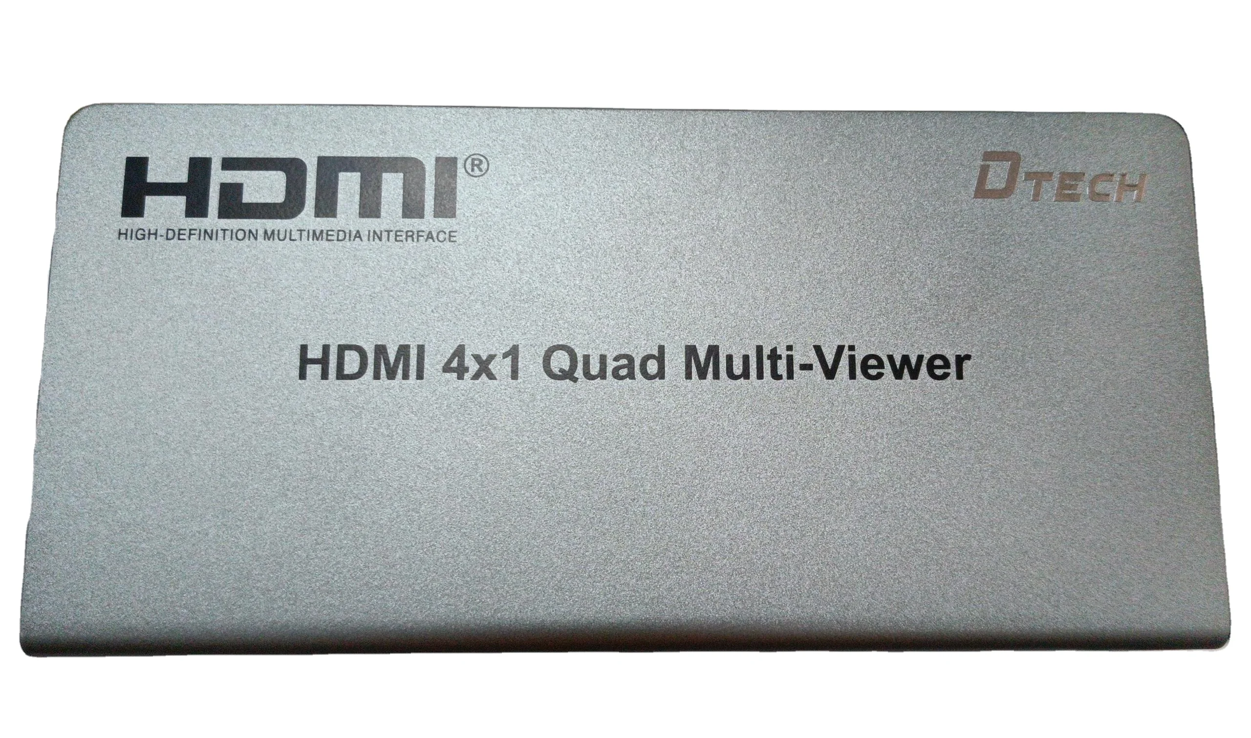 Quad Multi-Viewer HDMI Switcher 1080P60HZ Auflösung HDMI 4x1 Switcher mit IR