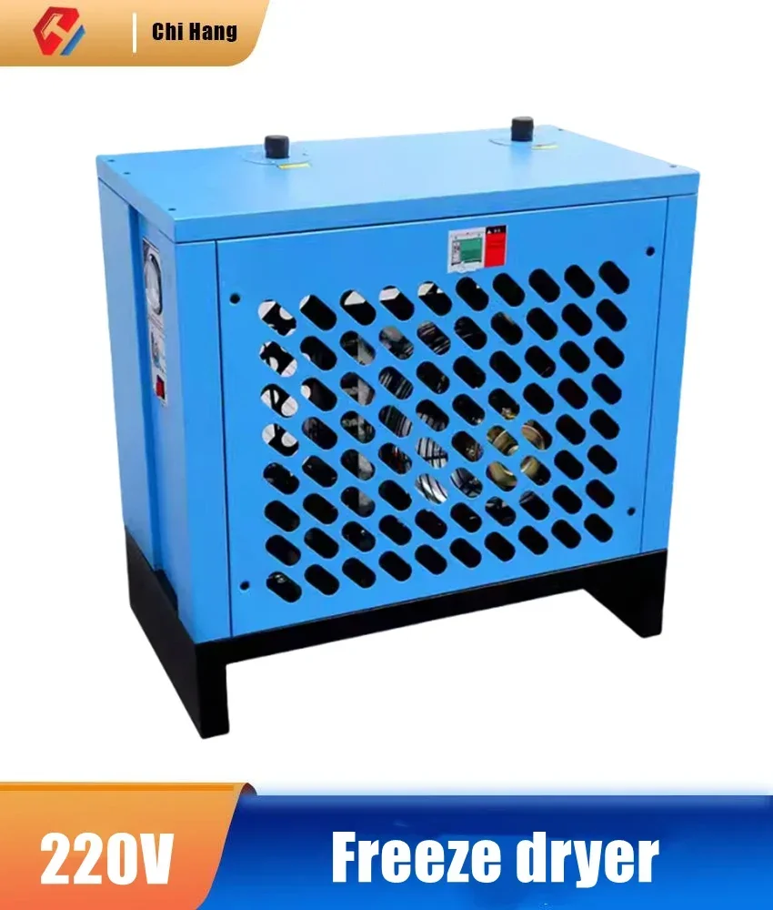 Séchoir réfrigéré, compresseur d'air comprimé, tuyau tout en cuivre, Drainage automatique, réfrigération efficace et retrait de l'eau