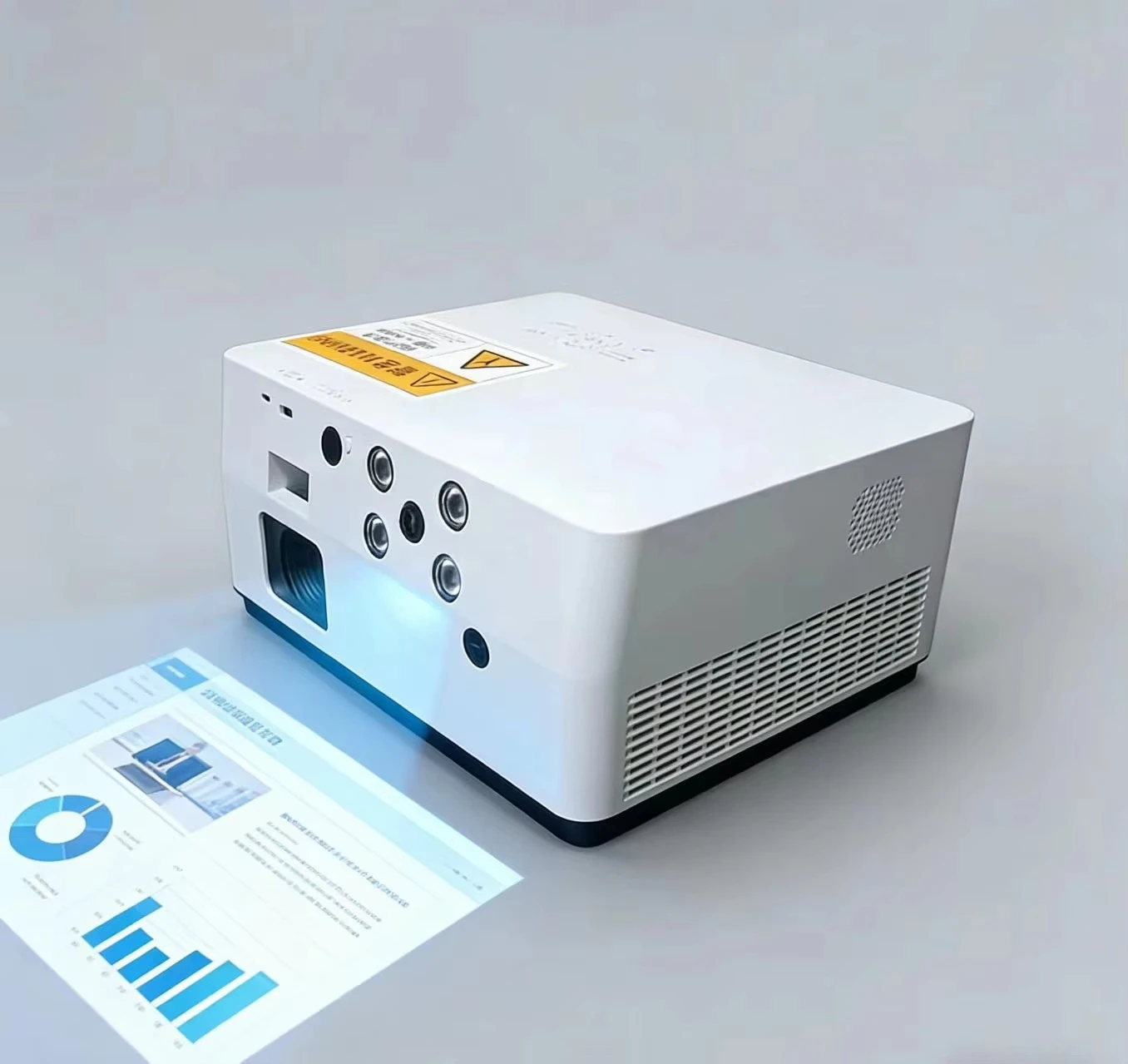 3D Interactive Projection Advertising Machine Game-Themed Restaurant AR Immersive Floor Holographic Sensing Equipment WXGA