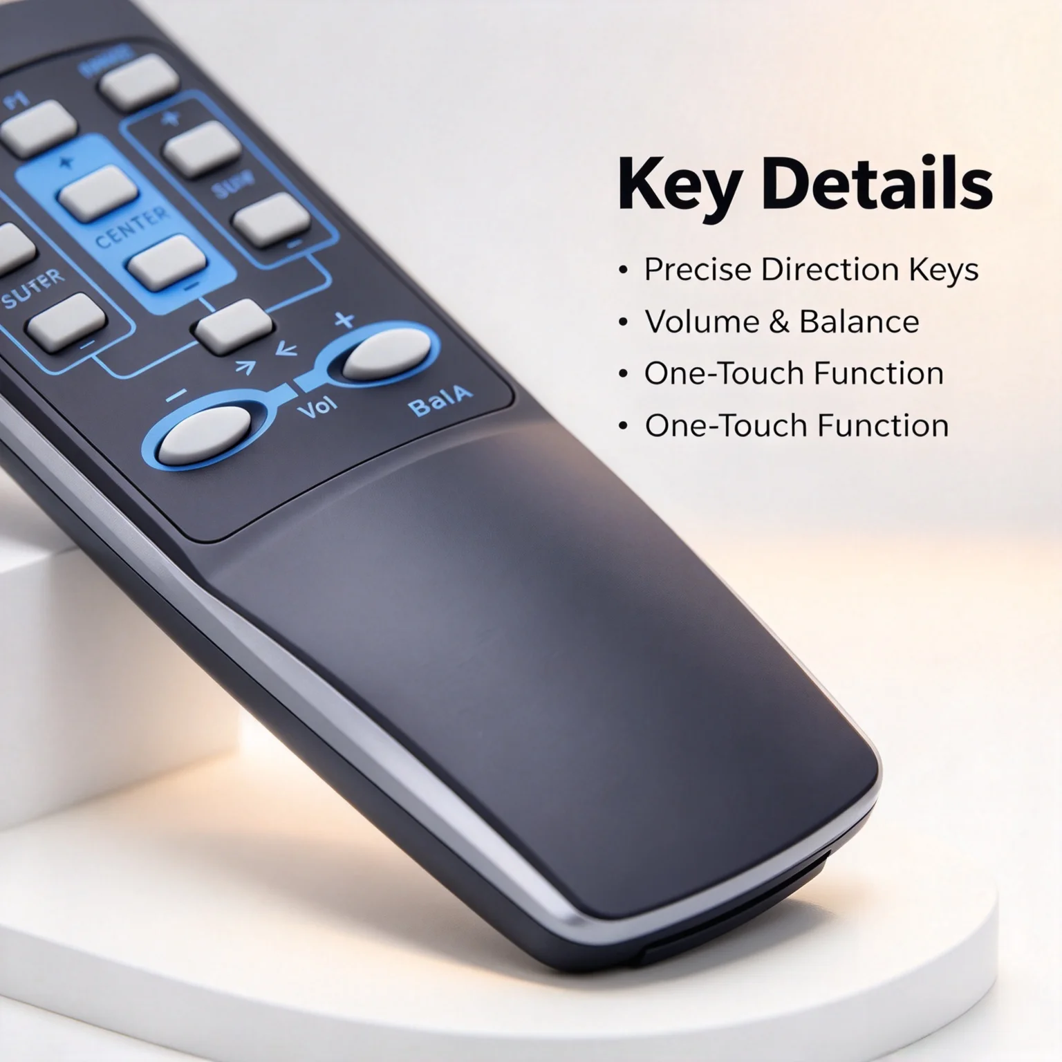 Replacement Remote Control for Edifier Audio Speaker System, Compatible with R501T04 S5.1M R501T RC15A RC16 RC15T, No Programmin