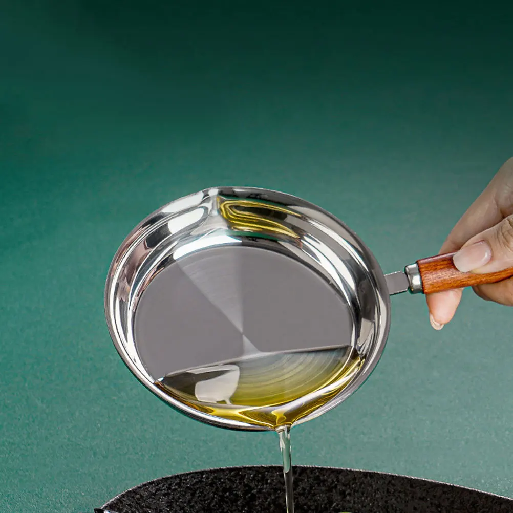 

Mini Stainless Steel Fry Pan Nonstick Flat Base Small Egg Skillet Multi-Function Breakfast Pan Portable and Easy to Clean