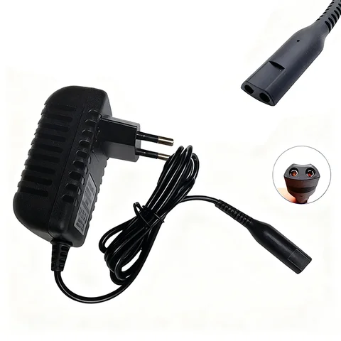 5.9V 0.6A Shaver Charger Replacement for Braun Shaver 5417 5418 5685 5751 5757 5759 8385 8374 8377 BT5070 HC3050 HC5090
