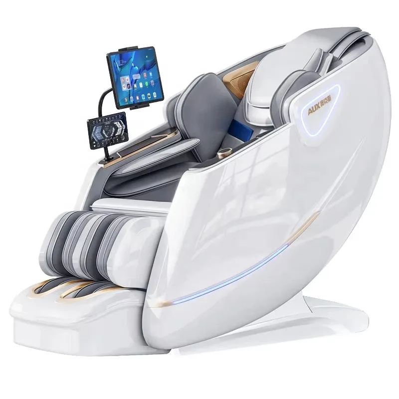 Airo VCT Portable Zero Gravity Jade Dual Hand Electric 3D 4D Sl Track Salon Back Body Shiatsu Massage Chair 120W
