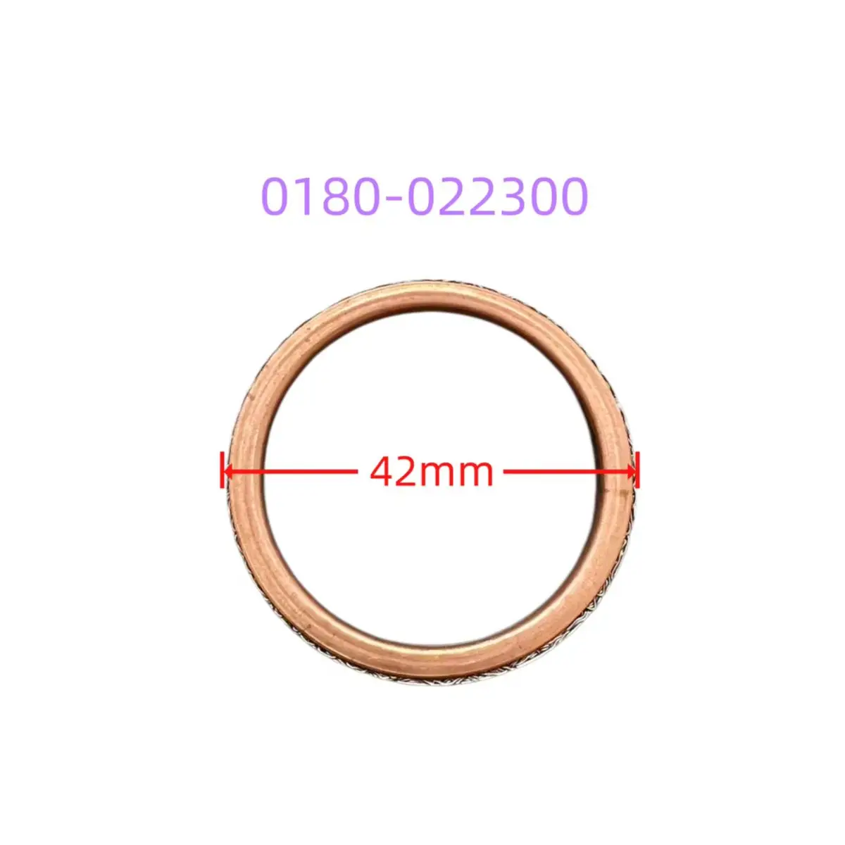 

Exhaust Pipe Gasket 0180-022300 for CF 500 CF188 600 625 CF196 800 X8 Goes 520 525 625i CF188-022300 Gladiator RX510 UTV530