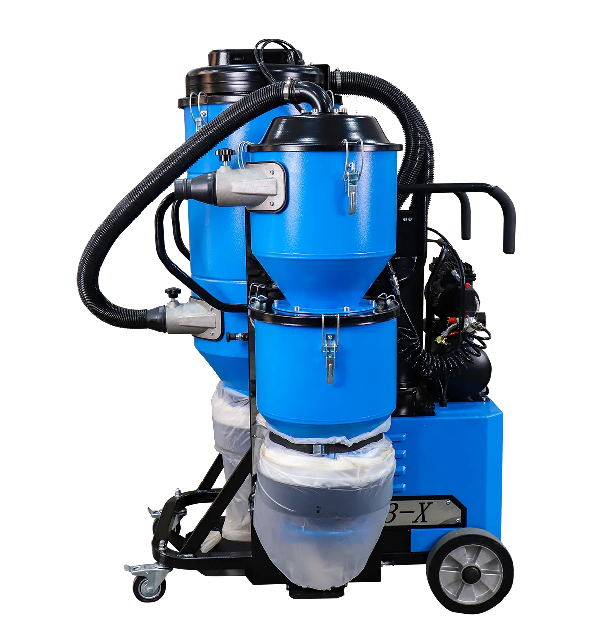 Auto Cleaning Vacuum Cleaner V3-X Dust Cleaner Dust Collector with One Cyclone Separator for Connecting Dust Port