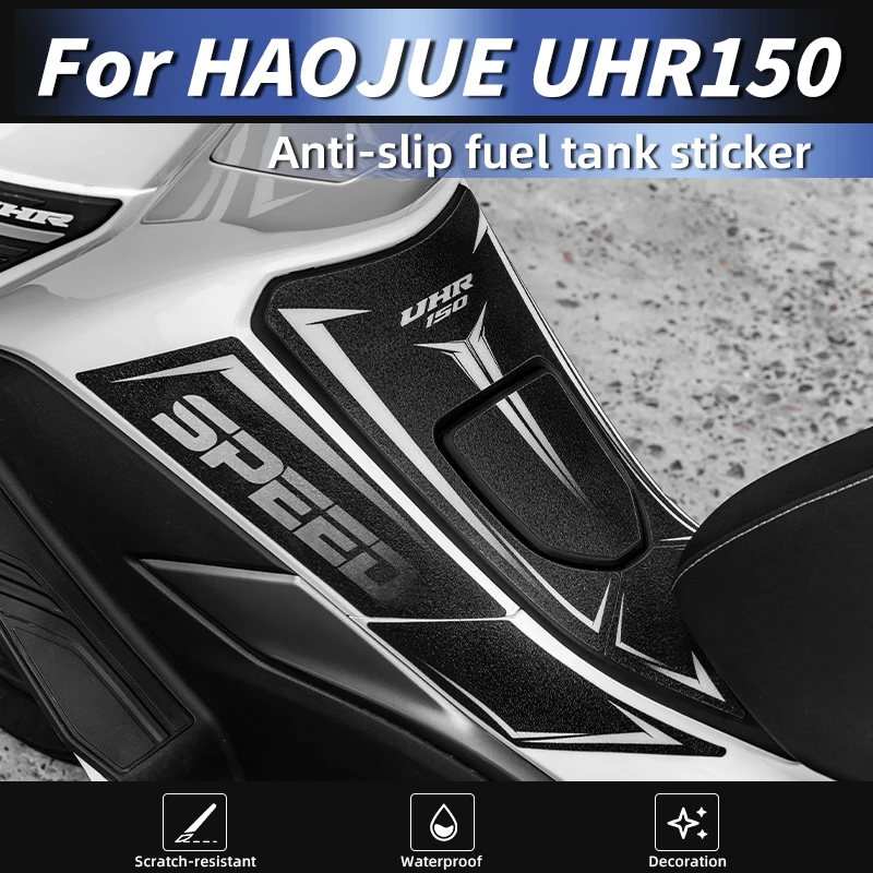 

For Haojue UHR150 High-Quality Thickened Armor Tank Stickers 3M Adhesive Residue-Free UV-Resistant Kits