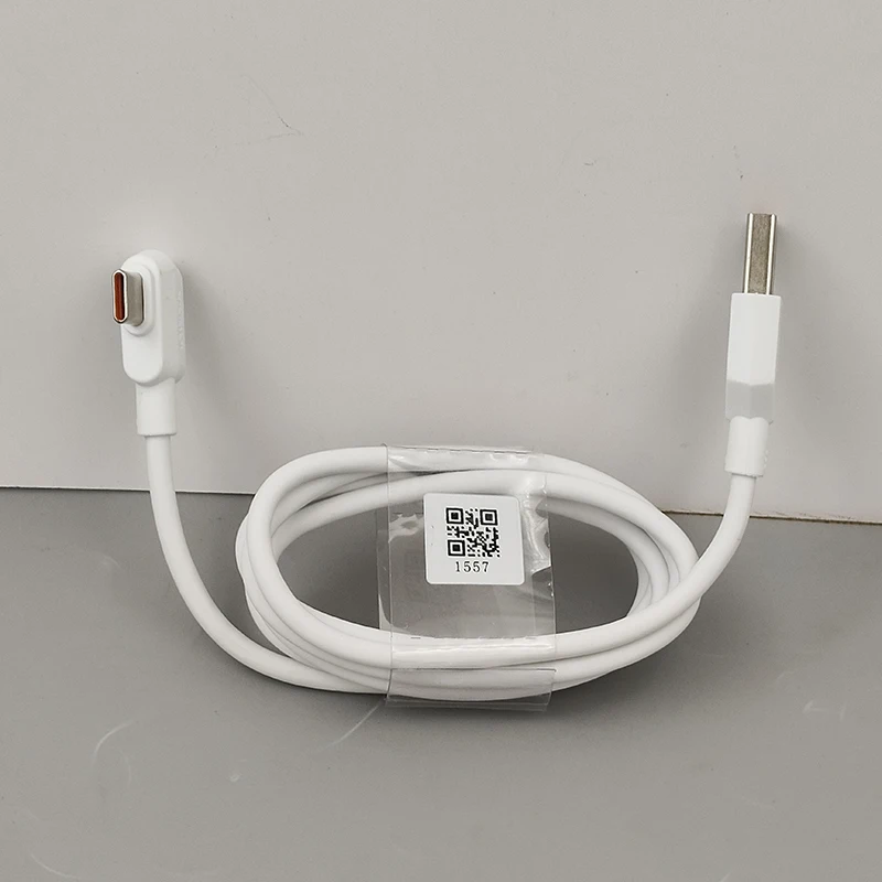 Infinix 90 Degree Elbow USB Type C Cable 100CM Fast Charging Cord Wire For Infinix Note 60 50 40 Pro Zero 40 30 Hot 50 40 30 Pro