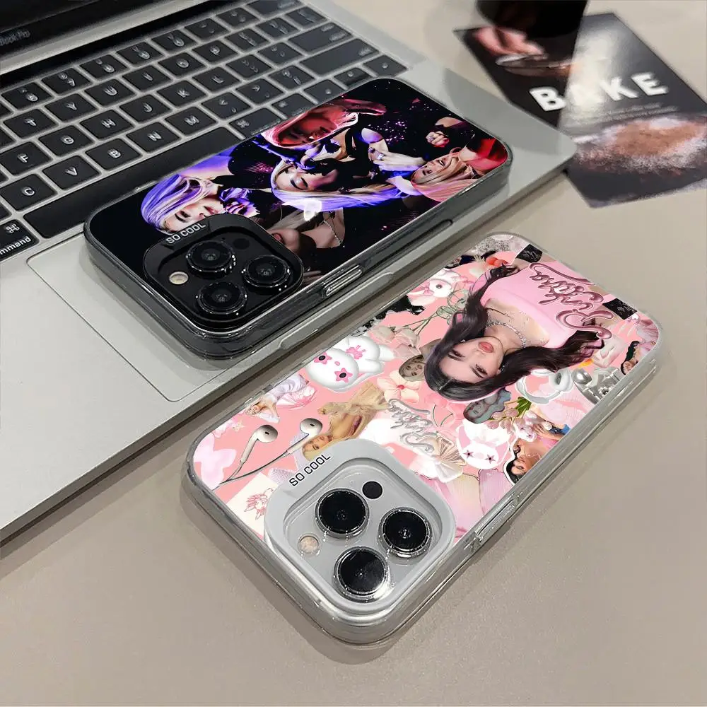 Funda para Teléfono Kenia OS para iPhone 18 17 16 15 14 13 12 11 X XR XS Air Pro Max Plus, Cubierta Negra, Colorida y Plateada