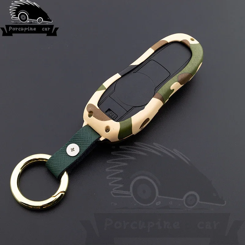 Zinc alloy Cover Fob Key Case Remote Key Shell Shell Replace fit  Porsche Boxster Cayman 911 Cayenne Panamera Macan