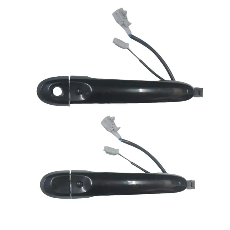 1Pair Front Door Handle Keyless Entry 82644-1FA5A 80640-1FA5B For Nissan Juke F15 2010-2019 Car Inductive Outer Handle-N29R