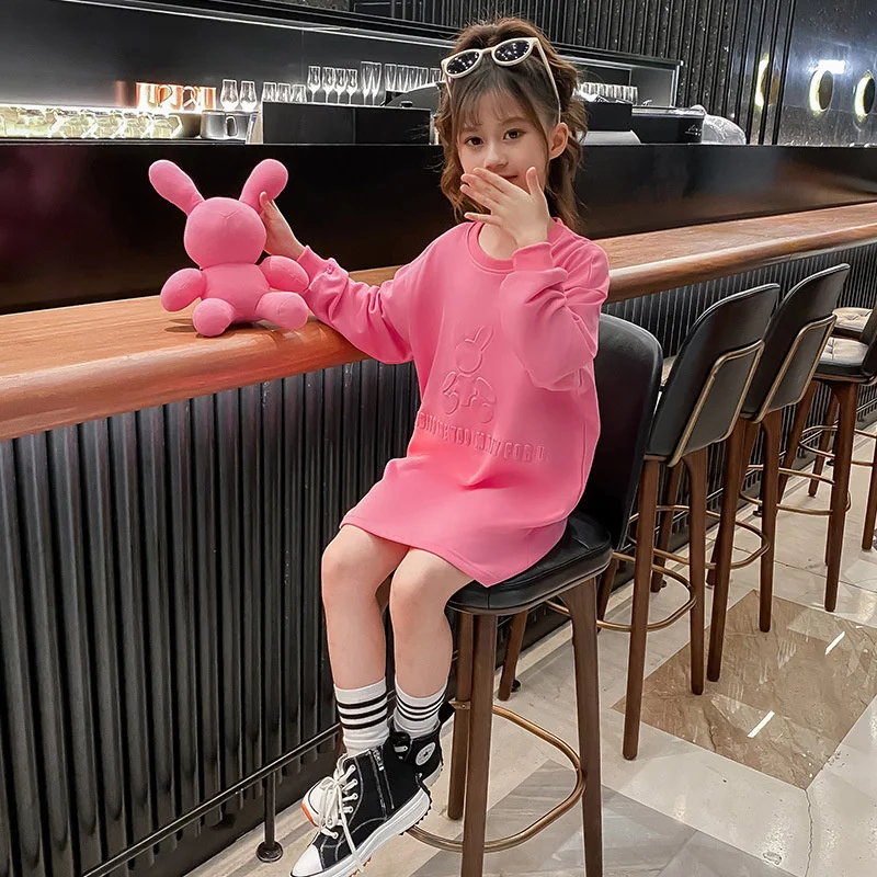 

Girl Dress Party Evening Gown Cotton Skirts 2022 Sweet Spring Summer Flower Girl Dress Vestido Robe Fille Home Kids Baby Childre