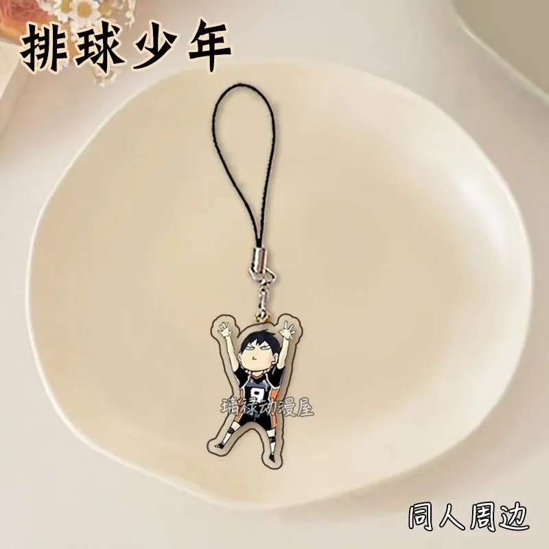 Волейбольный молодежный ремешок, ремешок для мобильного телефона и высококачественный кулон Kawabatake Yingshan Feixiong Hinata Shoyang
