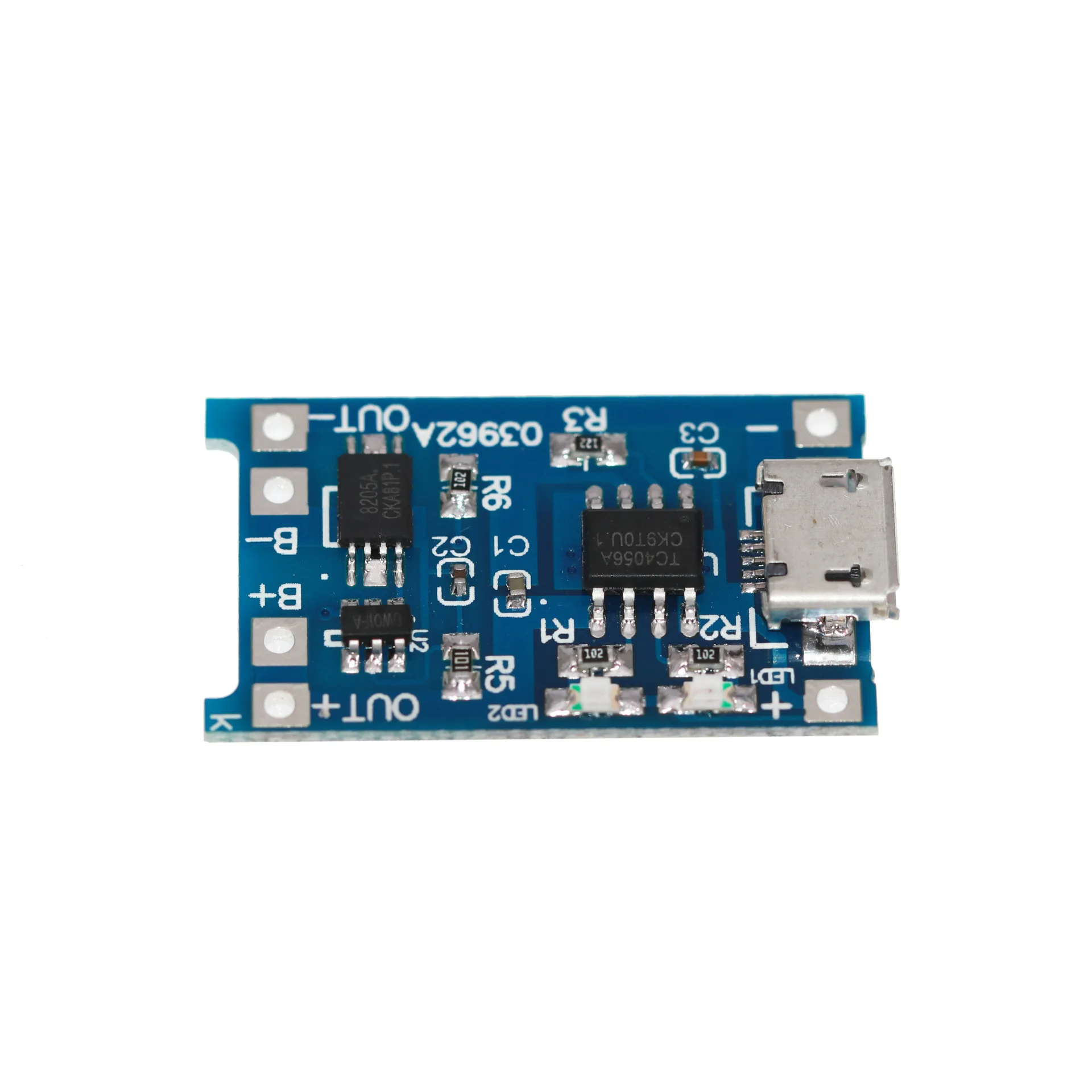 10/20/50/100PcsTP4056 1A Lithium Battery Charging Board Module, TYPE-C USB Port, Integrated Charging and Protection Function