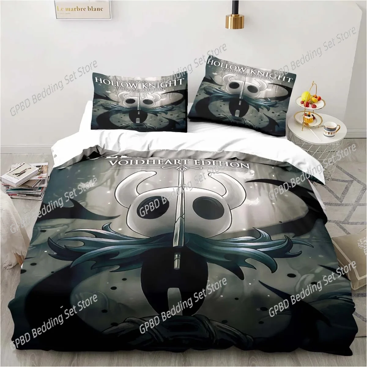 New Hollow Knight Fashion 3D Digital Printing Bedding Set Duvet Cover Comforter Bed Single Twin Full Queen Youth Girl Boys Gift