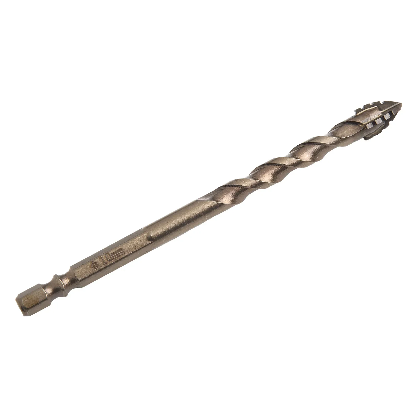 DIY Projects Approx.10mm Eccentric Drill Bit Spiral Drill Bit Efficient Hole Making Hex Shank Design For Drilling Tiles