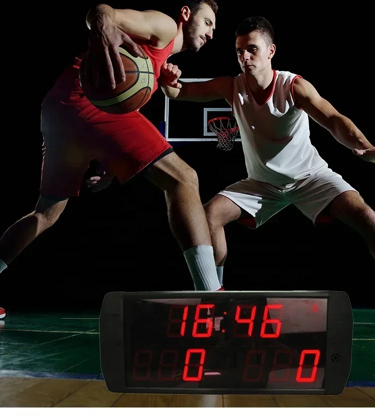 Indoor China Factory Manufacture Portable Electronic Basketball Scoreboard