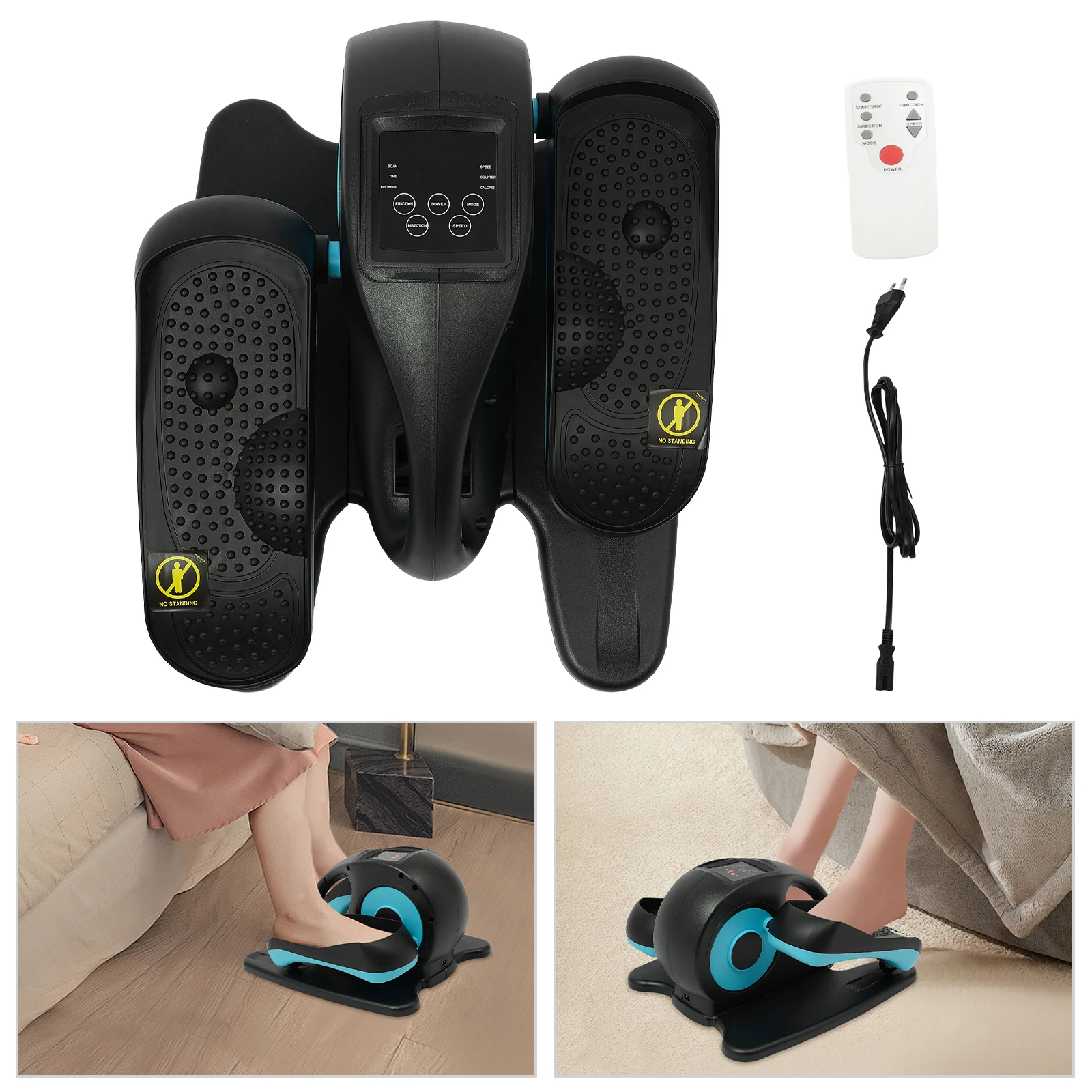 

Тренажер-эллипсоид для ног с дистанционным управлением, для использования под столом, для пожилых людей