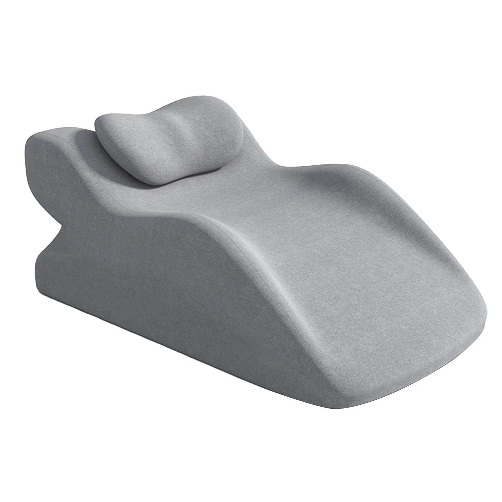 Memory Foam Wedge Kussen Multifunctioneel Kussen voor Buikligging Ergonomische Bedondersteuning Kussens voor Hoofd Nek Rug Benen of Lezen