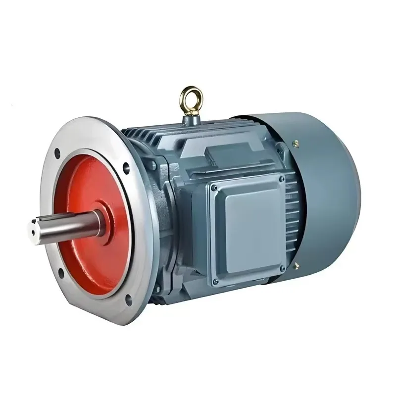Vertical high-efficiency three-phase AC motor 380V flange installation 15KW 2-pole pure copper wire core waterproof