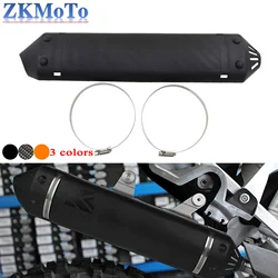 Motorcycle Exhaust Tail End Protection Cover For KTM EXC XC XCW TPI Erzbergrod 250 300 20-23 For Husqvarna 250 300 TE 2020-2023