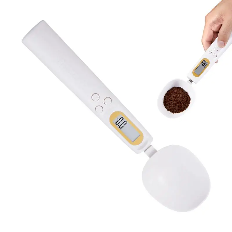 Digital Spoon Scale For Food Gram Measuring Spoons Adjustable 1000g/0.1g High Precision Baking Scale With LCD Display For Food