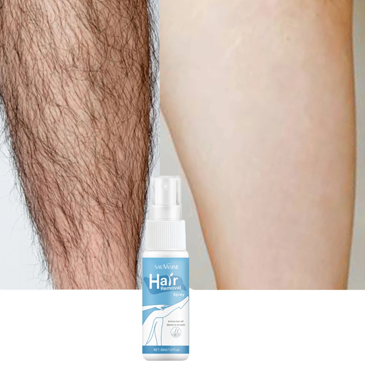 

Fast Hair Removal Cream Spray Painless Hair Growth Inhibitor Arm Armpit Legs Permanent Depilatory for Men Women Beauty Health