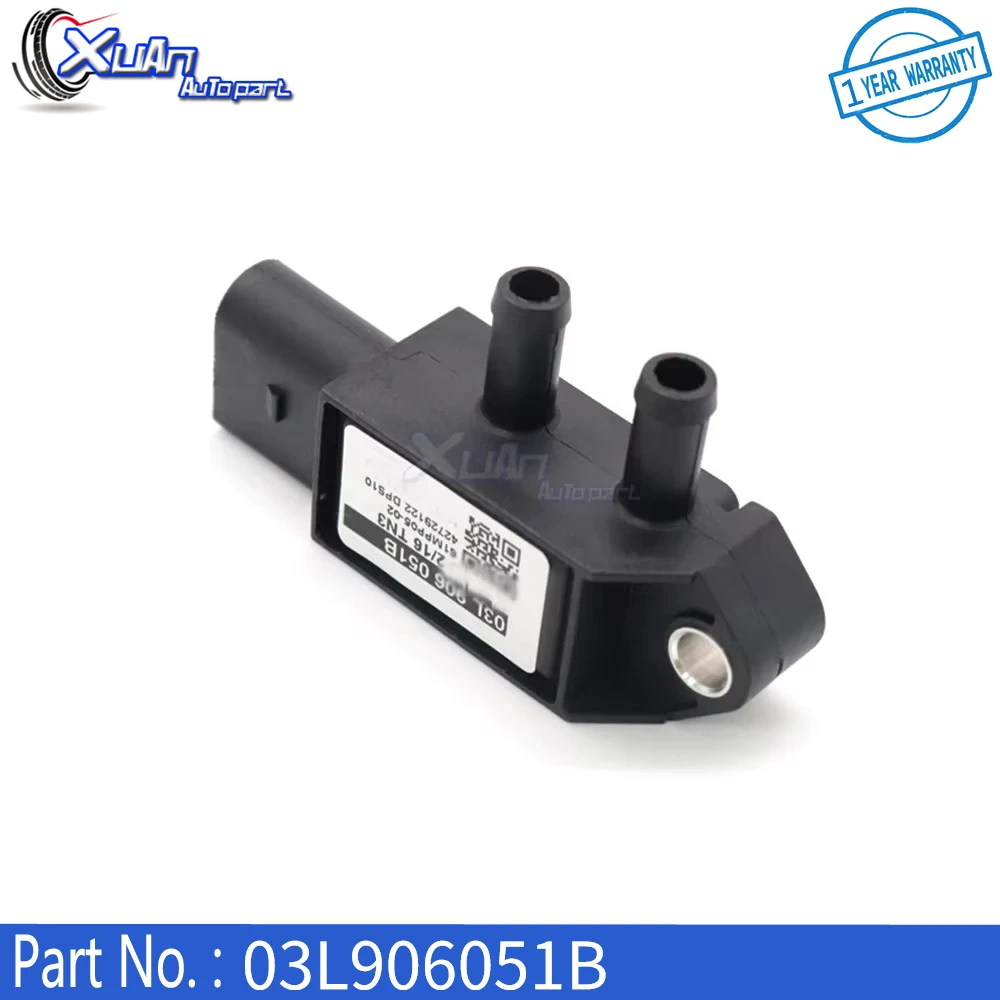 XUAN 03L906051B Intake Air Pressure Sensor For Audi A3 A4 A5 A6 Q3 Q5 TT Volkswagen Golf Scirocco Sharan Skoda Octavia Superb