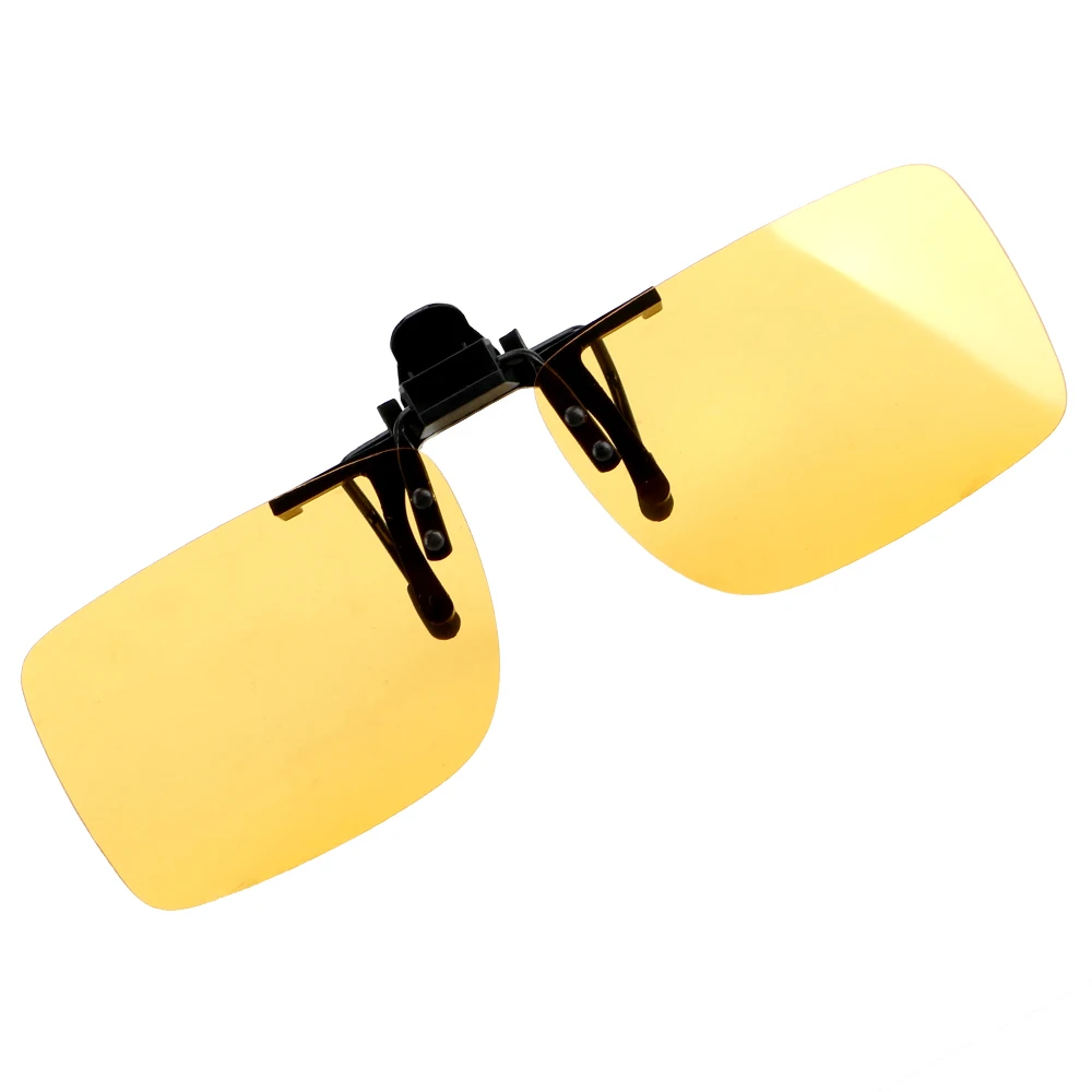 Driver Goggles Polarized Sun Glasses For Men Women Clip On Sunglasses Driving Night Vision Lens Anti-UVA UVB