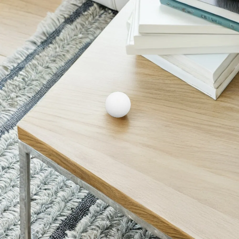 

6Pcs Table Soccer Replacement Balls White 36Mm Standard Size Matte Surface Foosball Table Parts Recreation Game Supplies