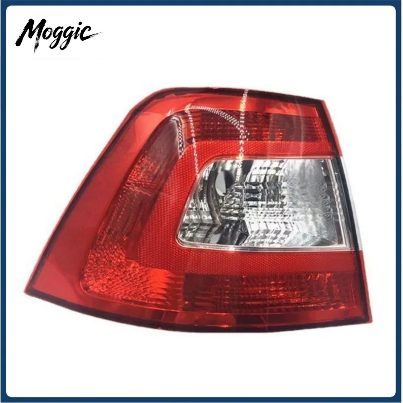 Moggic Rear Outer Tail Light Assembly For Skoda Rapid 2013-2017 Taillight Semi Assembly Brake Reverse Lamp Unit