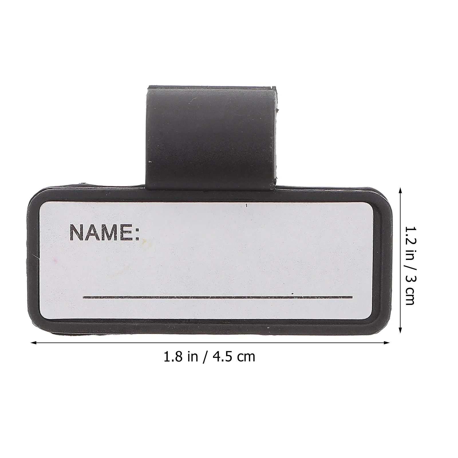 

5 шт., идентификационная бирка для стетоскопа, пластиковый зажим для замены трубки, двусторонний держатель для карт с возможностью записи, практичный