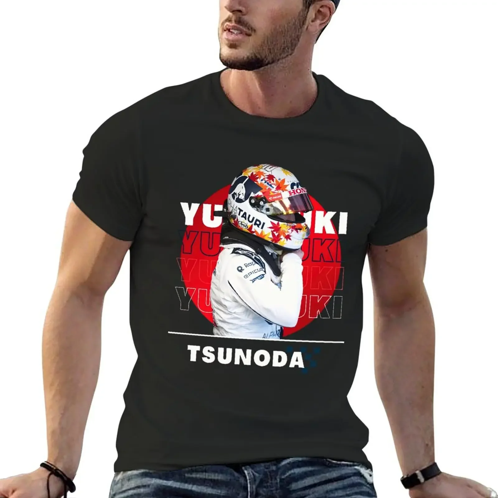 

Yuki Tsunoda retro T-Shirt basketball graphic tees graphic t shirts valentines boutique clothes summer clothes clothes for men