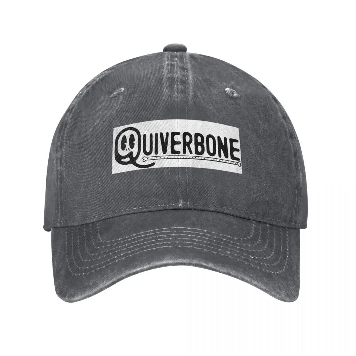 

Quiverbone Logo Baseball Cap beach hat hats on offer Trucker Cap Women Hats Men's