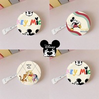 Disney Mickey Mouse Tape Measure Portable Retractable Measure Mini Height Waist Measure Ruler Tape Sewing Tool Ruler Gift 2M