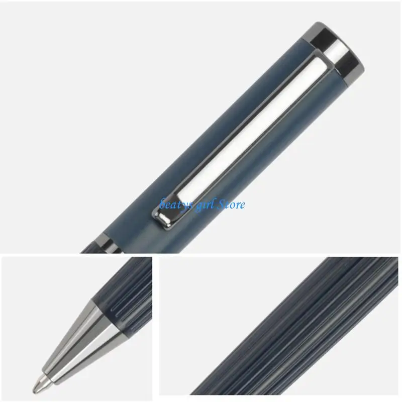 C7AB Metal Ballpoint Pen Office Pen Smooth to Write Guest Sign In Pen