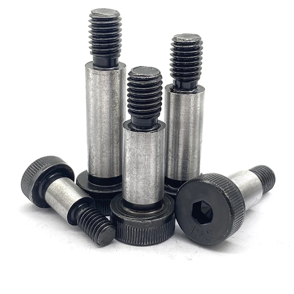 12.9 High Strength Steel Hex Head Bolt Limit Screws Dia=Φ 6,8,10~16,Shoulder Bearing Bolt Shaft M5 M6 M8 M10 M12 Length 8~100mm