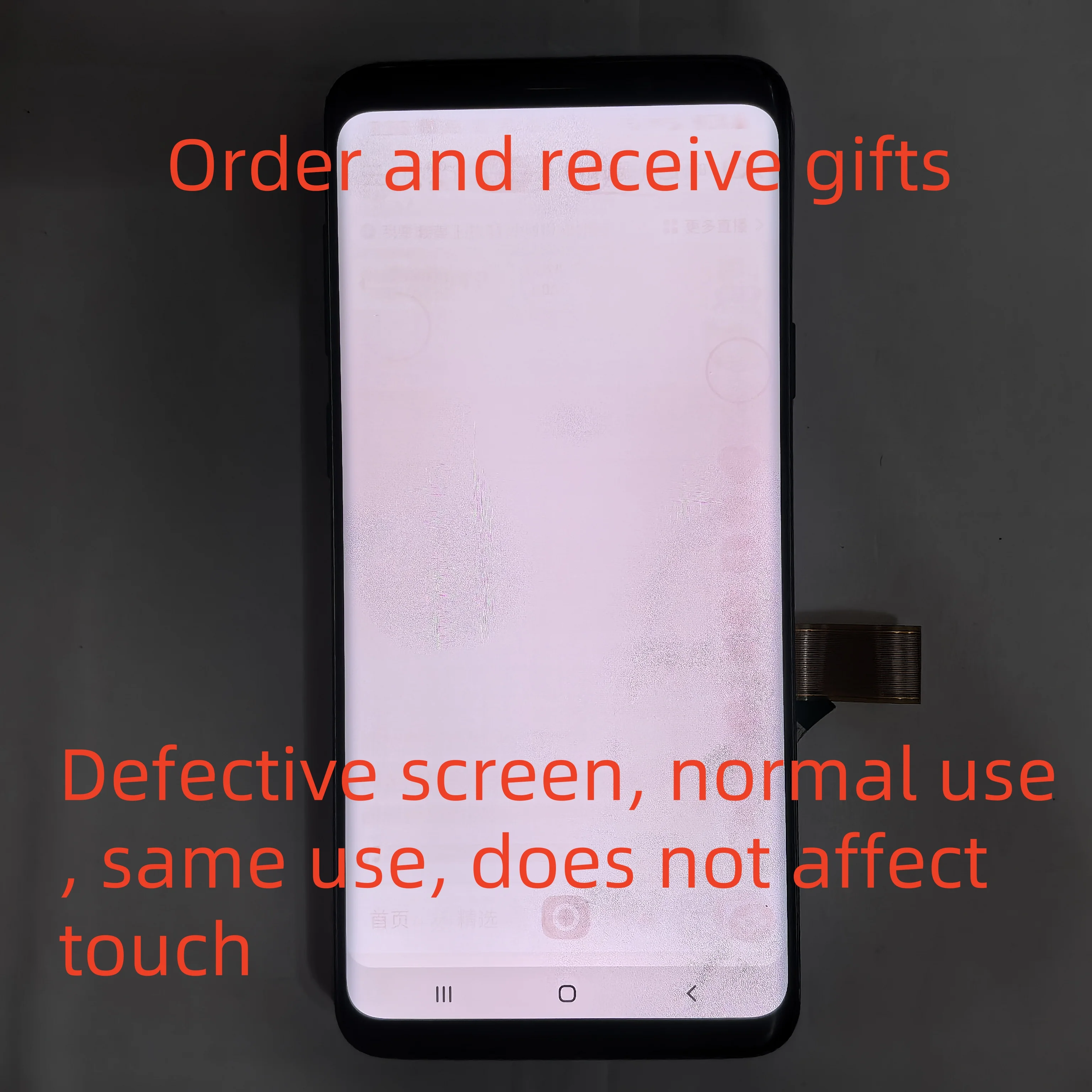 100% Test Super AMOLED Display Screen With defects for Samsung Galaxy S9 Plus G965F G965U G9650 Lcd Display Digital Touch Screen