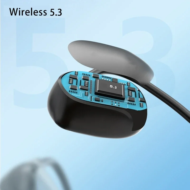 VV7 Sports Wireless Bluetooth Headset Ear Hook Earphones Waterproof Headphones With Mic Stereo Bass HIFI Earbuds Lightweight