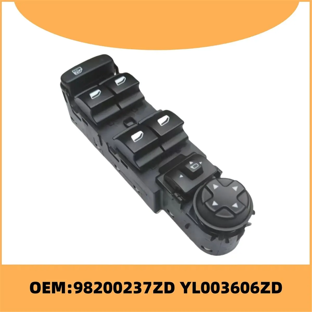 #05H Automotive Parts & Accessories,Left Front Glass Lifter Switch LHD (Black)