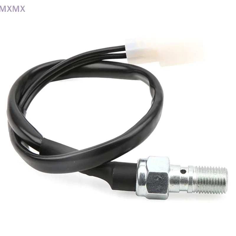 M10 * 1.25 مللي متر العالمي للدراجات النارية الجوف الترباس الهيدروليكية الفرامل الضغط الخلفي مفتاح الإضاءة موتو الملحقات #5