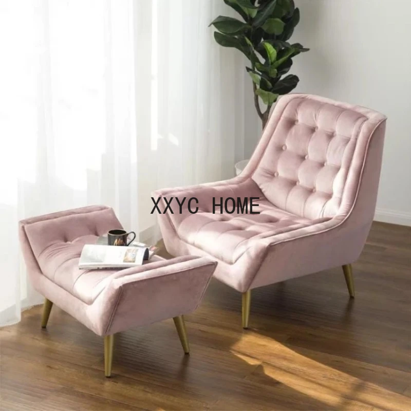 Makeup Office Nordic Living Room Chairs Arm Lounge Unique Single Designer Living Room Chairs Lazy Retro Silla