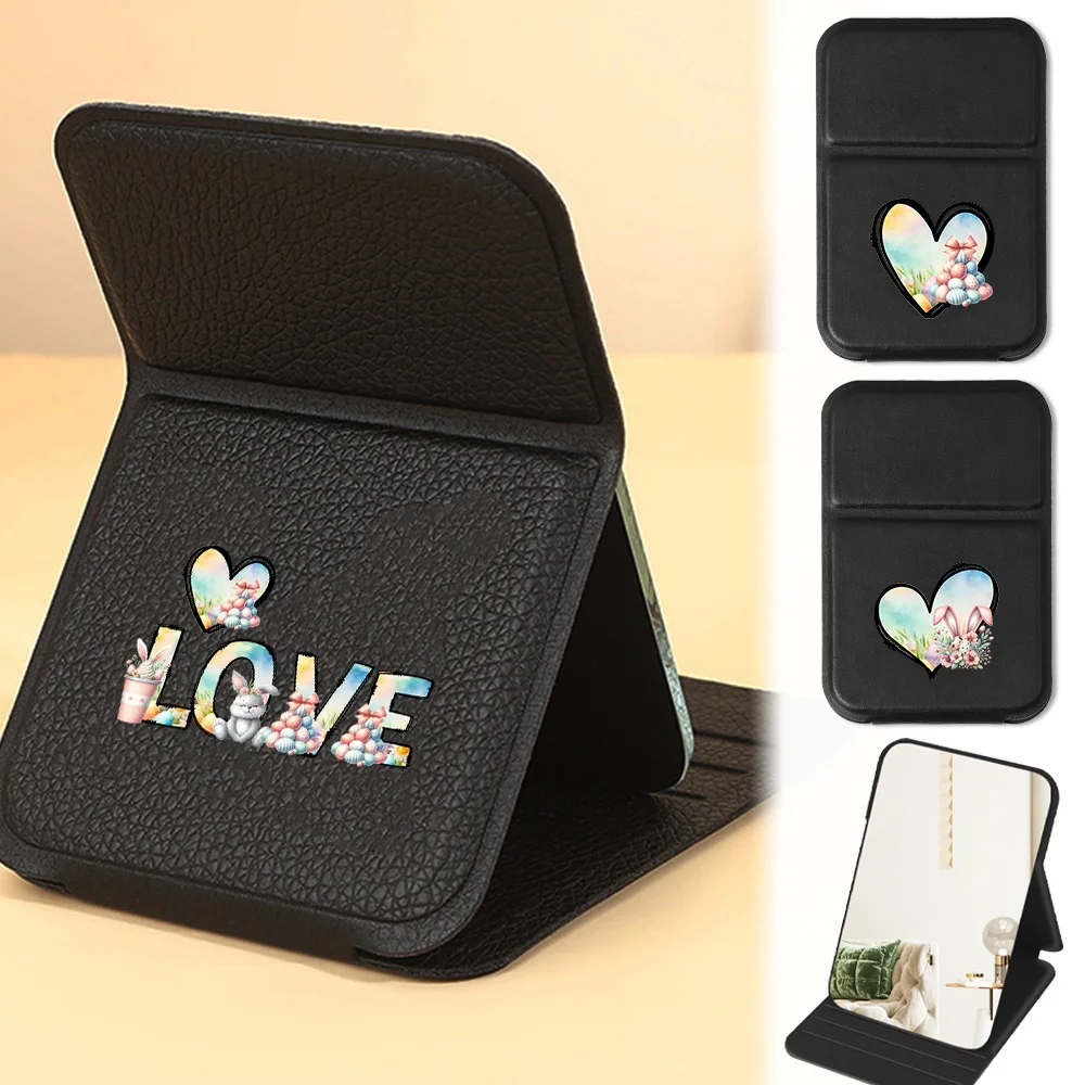 Makeup Mirror Desktop, Portable Foldable Dual Sided Mirror, High Definition Glass, Easy Clean, Sports Fan enMust Have for Gift