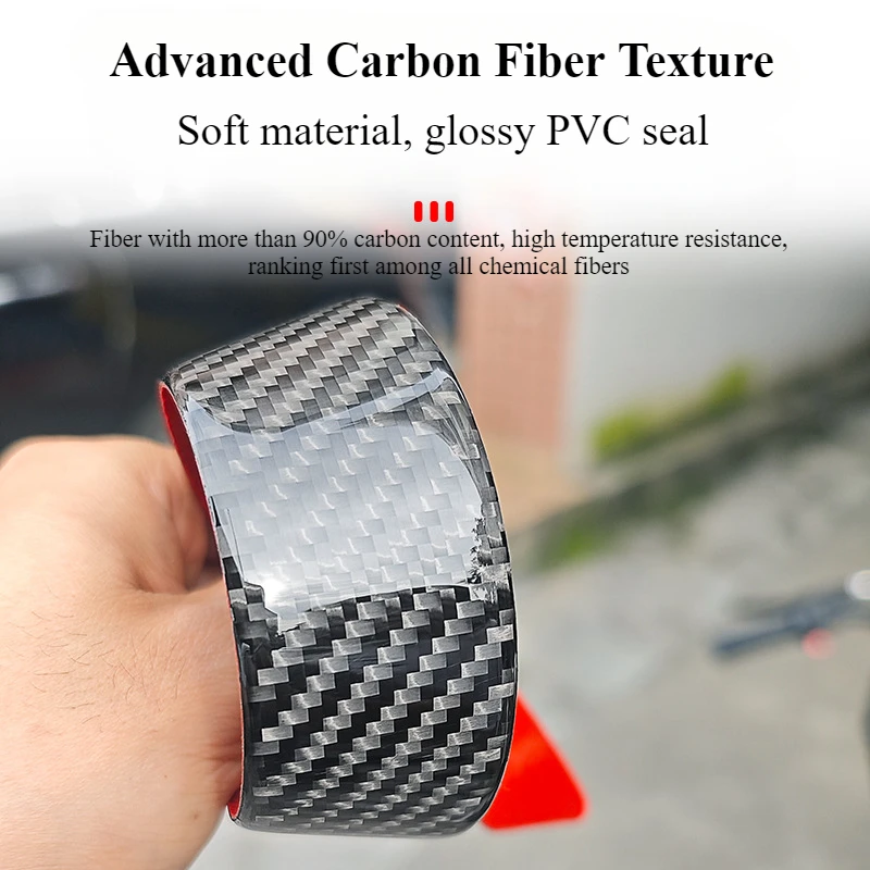 Suitable for Huawei LUXEED S7 car anti-scratch carbon fiber anti-collision tape to cover scratches car sticker