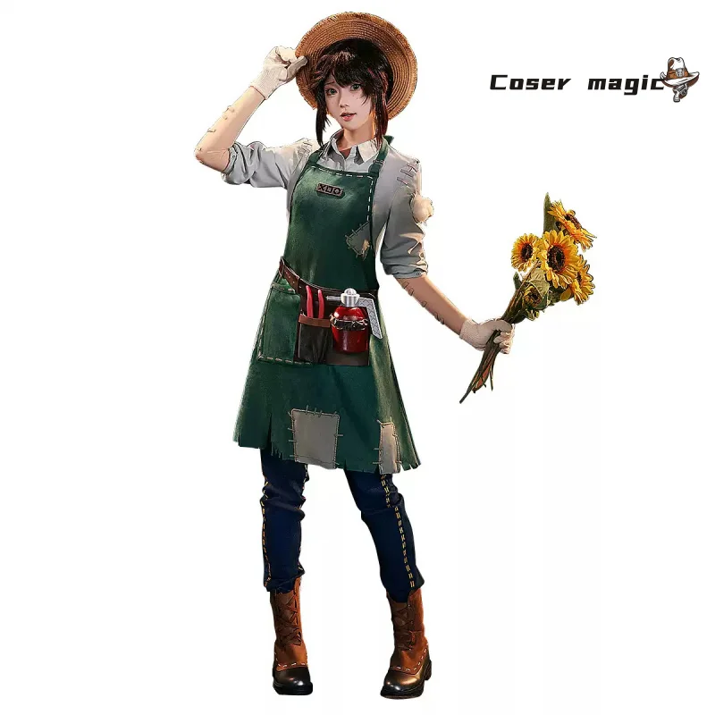 لعبة الهوية الخامس إيما وودز البستاني تأثيري حلي موحدة هالوين كرنفال حفلة عيد الميلاد لعب دور الملابس الملابس