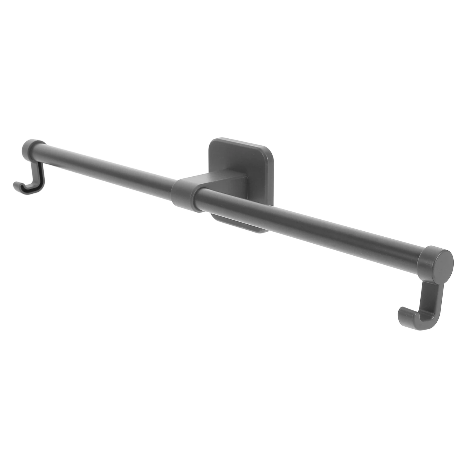 

Suction Cup Towel Rack 1 Gun Gray 40cm Extendable Bathroom Wall Mounted Holder No Drilling Durable Plastic Tower Bathroom
