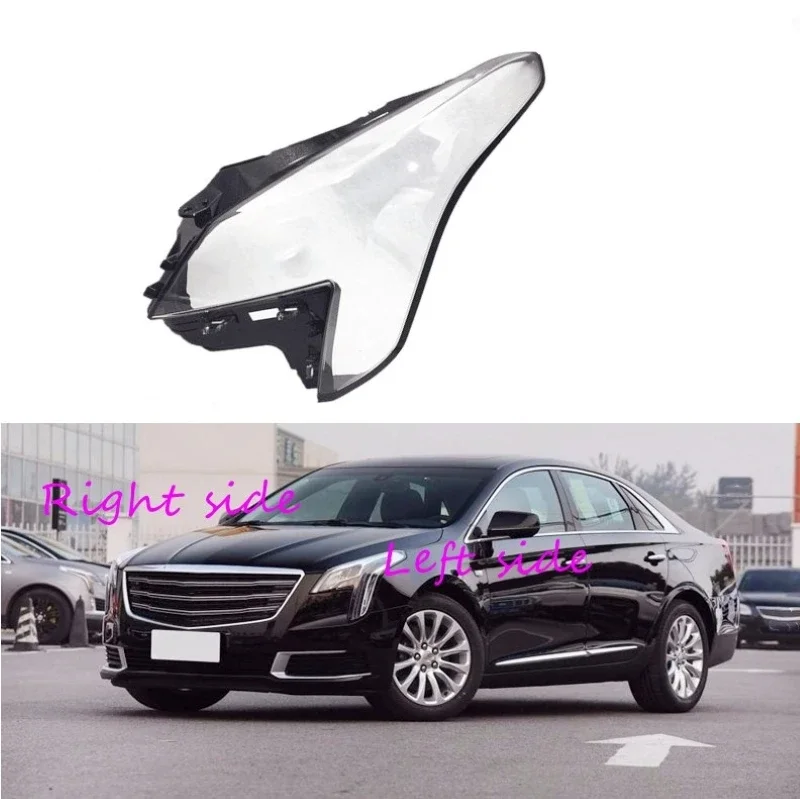 

For Cadillac XTS 2018 2019 Headlight Shell Lamp Shade Transparent Cover Headlight Glass Headlamp Cover