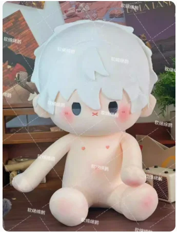 40Cm Anime-Rolattributen Nagi Seishiro Boy Cosplay Cartoon Zacht Lichaam Verkleedkleding Zittend Kussen Kerstcadeau