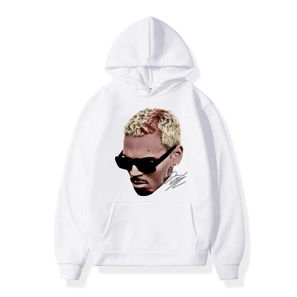 Rapper Chris Brown 11:11 Tour 2024 Graphic Hoodie Y2k Fashion Hip Hop Oversized Pullovers Men Women Casual Vintage Sweatshirts