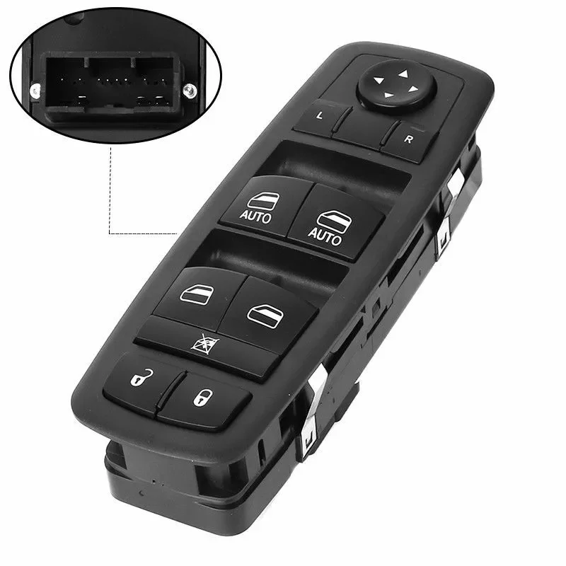 68231805AA 68139805AB Power Master Window Switch For Dodge Charger Ram Chrysler 200 300 4-Door 2011 2012 2013 2014 2015 2016