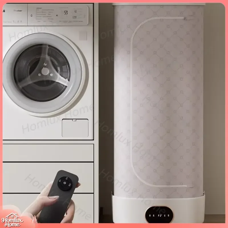 Foldable Portable Clothes Dryer for Home Dormitory Baby Pregnancy Clothing Air Drying Rack Space Saving Heating Dryer